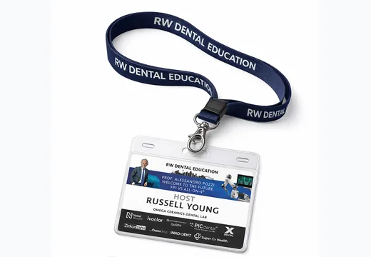 Lanyard and badge